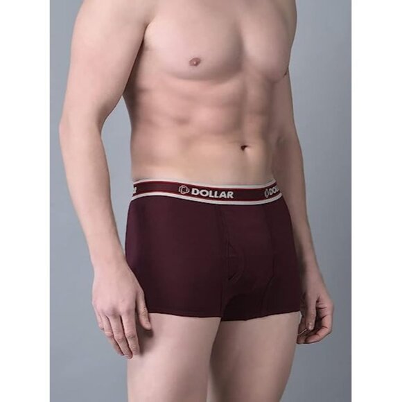 NEW Dollar Bigboss Men's Cotton Boxers Briefs Size 4XL Color Sky Blue - Picture 5 of 6